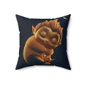 The Lightkeeper — Sleepy Crew Throw Pillow