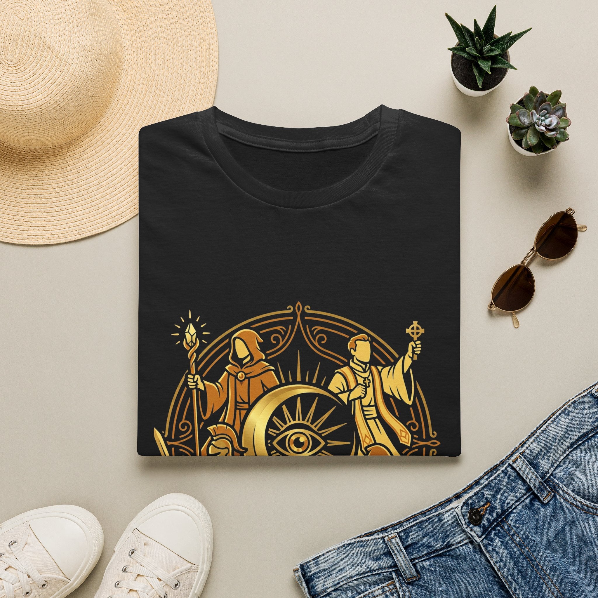 Where Dreams Meet Reality — Fantasy RPG Heroes Tee