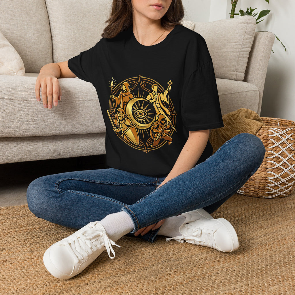 Where Dreams Meet Reality — Fantasy RPG Heroes Tee