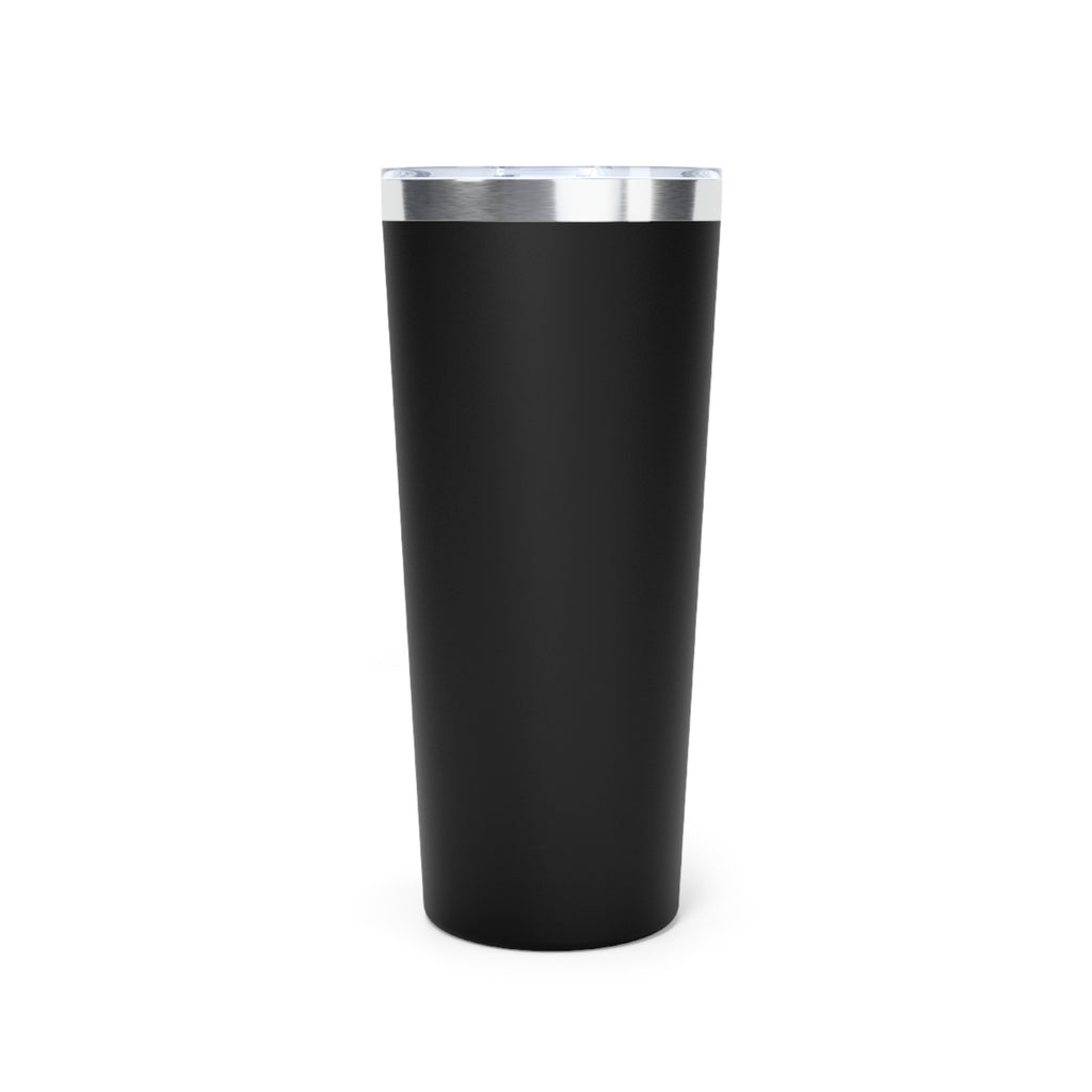 Where Dreams Meet Reality — Emblem Tumbler (22oz, Black)